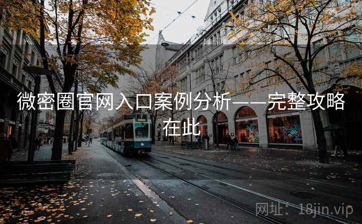 微密圈官网入口案例分析——完整攻略在此